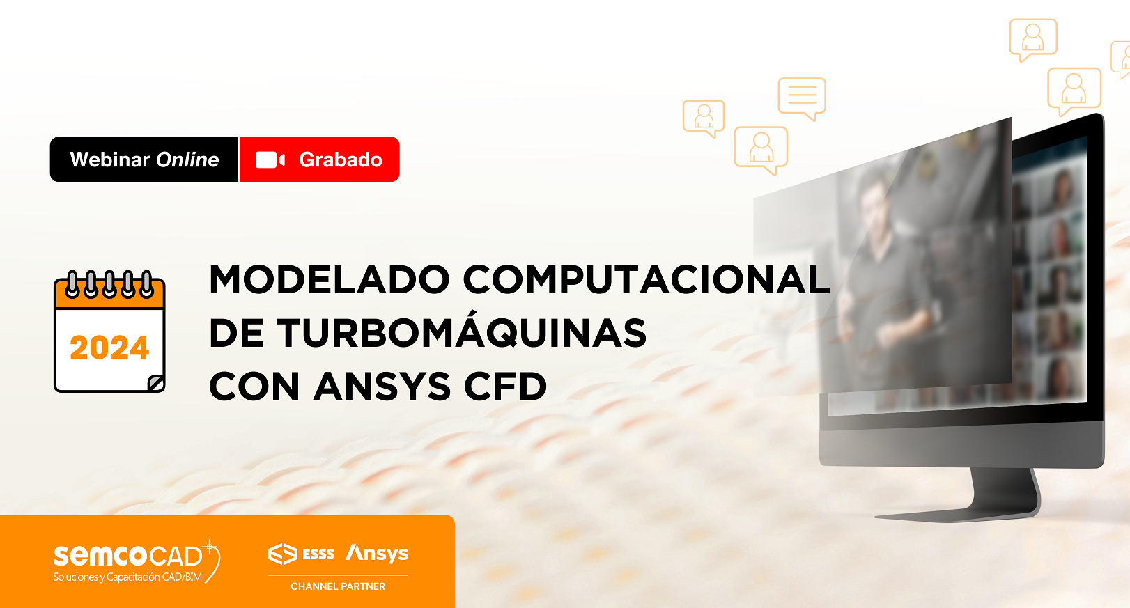 Webinar: Modelado computacional de Turbomáquinas con ANSYS CFD